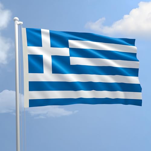 Flagge Griechenland aus Stoff marine Größe 100 x 150 zum Production von AL PRODUCTION