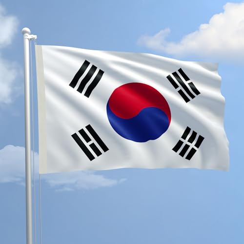 Flagge Südkorea aus Stoff marine Größe 70 x 100 zum Production von AL PRODUCTION