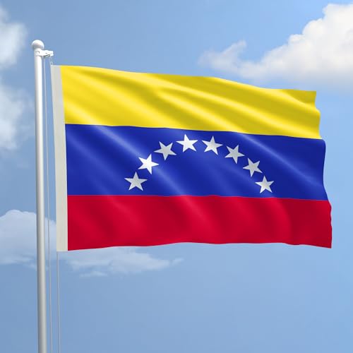 Flagge Venezuela in Stoff marine Größe 100 x 150 zum Production von AL PRODUCTION