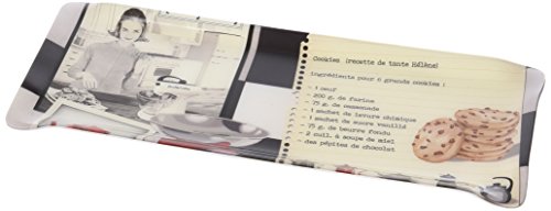 Alpac Tablett, Motivaufdruck 379387 Cookies, 38 x 15 x 3 cm von Alpac