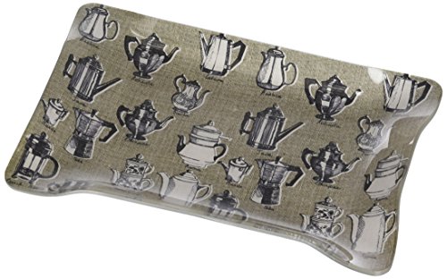 Alpac Tablett, Motivaufdruck Kaffee 379286, Acryl, 20 x 13 x 3 cm von Alpac