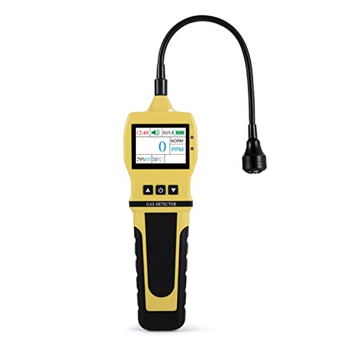 Vorkalibriert, extrem Lange Standby-Zeit 0-10000 PPM professioneller Gaslecksucher/Schwanenhals CH4 Naturkohle brennbares brennbares Gas Schnellanalysator Sensor 4 Alarm Mit industrietauglichem Sens von ALAIAS