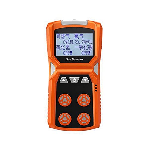 Vorkalibriert, extrem Lange Standby-Zeit Multi-Gasdetektor Gaszähler O2/H2S/CO/LEL 4-in-1-Sauerstoff-Schwefelwasserstoff-Kohlenmonoxid-Lecksucher for brennbare Gase Mit industrietauglichem Sensor Vorkalibriert, extrem Lange Standby-Zeit Multi-Gasdetektor Gaszähler O2/H2S/CO/LEL 4-in-1-Sauerstoff-Schwefelwasserstoff-Kohlenmonoxid-Lecksucher for brennbare Gase Mit industrietauglichem Sensor von ALAIAS