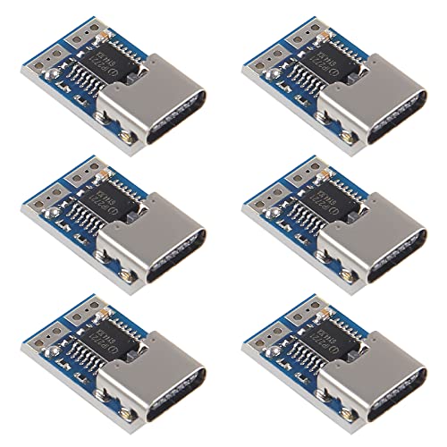 ALAMSCN 6 Stück PDC004-PD PD-Trigger-Modul USB-C 12V DC Festspannungs-Power-Trigger-Modul für Smart Homes von ALAMSCN