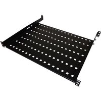 Alan - tec SA-P-19-1U-350-4-C-02 Festes Regal 19 1U Tiefe 350mm schwarz von ALAN