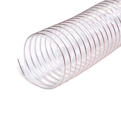 Polyurethan-Rohr for Staub PU-Luftkanal mit Kupferdraht 1 Meter/39,37 Zoll for Keramikwerkstatt, Wandstärke 0,93 mm, Innen(Inner diameter:150mm) von ALANIZ