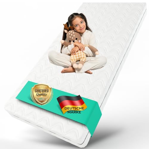 ALAVYA HOME® Komfortschaummatratze 140x200 cm Cozy Plus I 16 cm hoch Kaltschaum mit waschbarem Bezug hochwertige Matratze I Kindermatratze Double-Jersey-Steppwattierung I CertiPUR zertifizierter von ALAVYA HOME