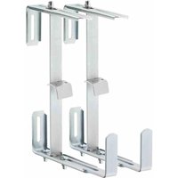 Blumenkastenhalter 3-fach verstellbar verzinkt. 2er Set von Alba