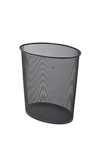 ALBA Großer Papierkorb, schwarz, 40 l von ALBA