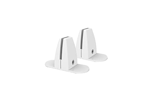 ALBA - MHTIMYFIXPL2-2 Stück Befestigungen für Trennwände, mit oder ohne 3M-Kleber, Aluminium - ABS - 3M Klebeband - Weiß ALBA - MHTIMYFIXPL2-2 Stück Befestigungen für Trennwände, mit oder ohne 3M-Kleber, Aluminium - ABS - 3M Klebeband - Weiß von ALBA