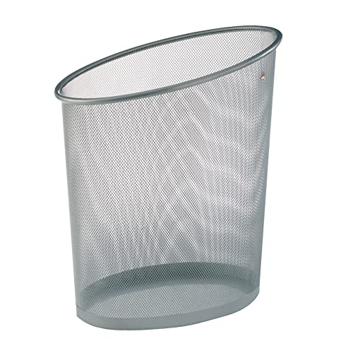 ALBA Papierkorb MESH/MESHCORBM 355x240x390mm metallic-grau von ALBA