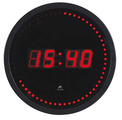 Alba LED-Uhr, Schwarz von ALBA