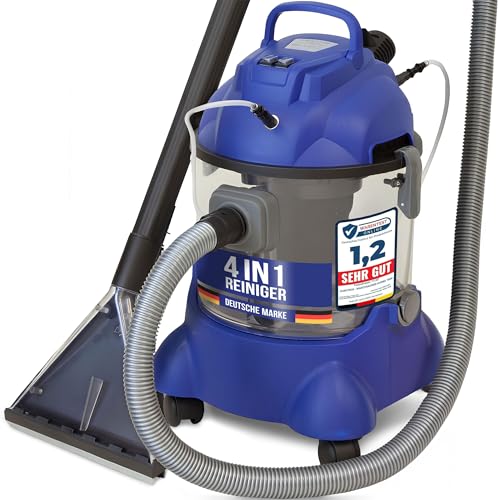 ALBATROS Nass-Trocken-Sauger Auto Hydro 7500-4in1 Nasssauger Auto + Polster-Reiniger Auto - 1200 Watt, 20l Volumen, 22 kPa Saugleistung - Note: Sehr Gut 1,2 (11/2023) von ALBATROS