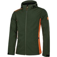 Albatros - 264720 lister Softshell-/ Strickfleecejacke oliv-orange, l von ALBATROS