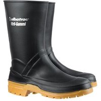 Albatros - 564040 guardian mid black Nitrilgummistiefel schwarz,38 von ALBATROS