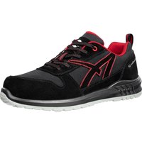 Albatros CLIFTON ST Berufshalbschuhe O2 ESD SRC schwarz/rot 40 von ALBATROS