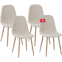 Albatros - Esszimmerstühle 4er Set fano beige- Komfortabler Polsterstuhl für Modernes und Stilvolles Design am Esstisch - Küchenstuhl oder Stuhl Albatros - Esszimmerstühle 4er Set fano beige- Komfortabler Polsterstuhl für Modernes und Stilvolles Design am Esstisch - Küchenstuhl oder Stuhl von ALBATROS