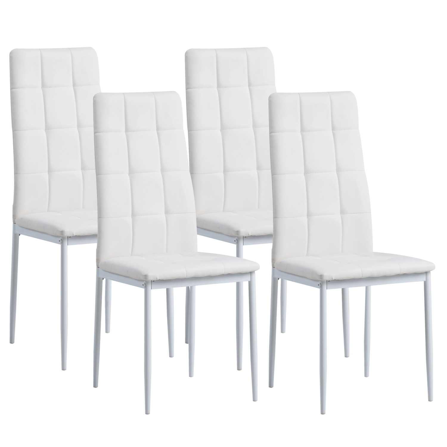 Albatros Esszimmerstühle RIMINI 4er SET Weiss Albatros Esszimmerstühle RIMINI 4er SET Weiss von ALBATROS
