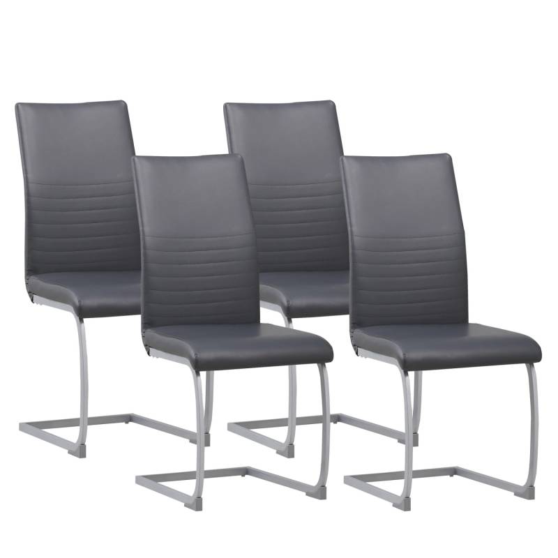 Albatros Freischwinger MURANO 4er Set Grau von ALBATROS