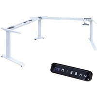 Albatros LIFT L7W Gestell für Eckschreibtisch Höhenverstellbar Elektrisch weiß - Winkelschreibtisch Memoryfunktion, Albatros LIFT L7W Gestell für Eckschreibtisch Höhenverstellbar Elektrisch weiß - Winkelschreibtisch Memoryfunktion, von ALBATROS