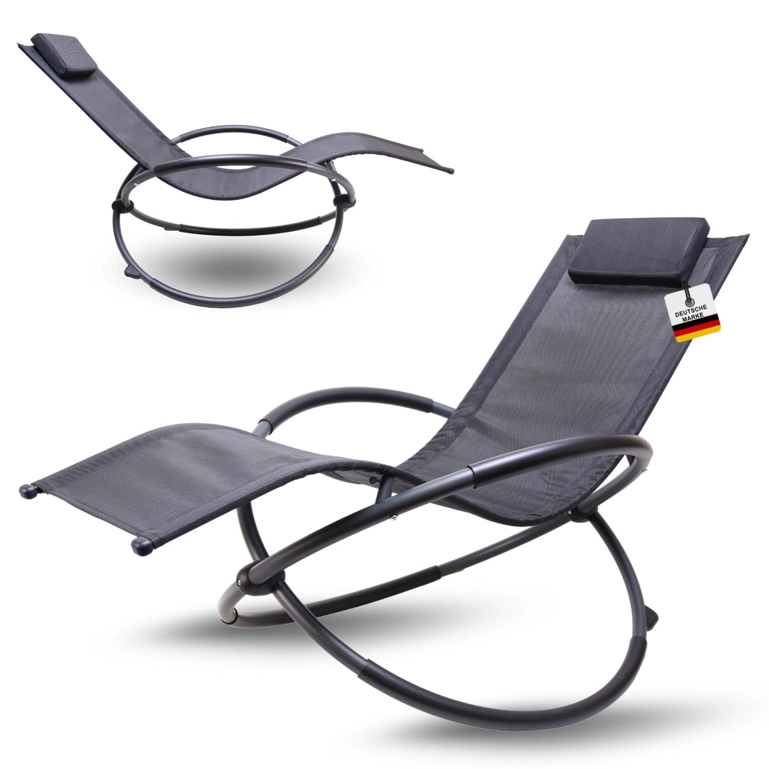 Albatros Premium Gartenliege X FORM Belastbar bis 160Kg von ALBATROS