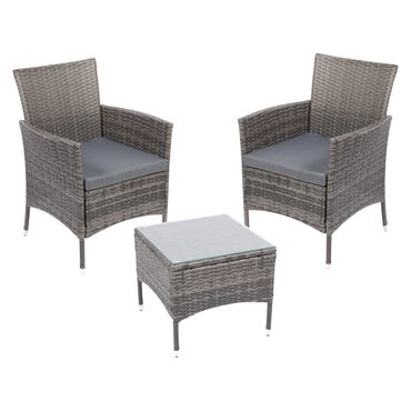 Albatros Rattan Set 3tlg – 2 Sessel + Tisch von ALBATROS