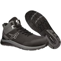 Albatros - Sicherheitsstiefel Vigor 2 Impulse Black Mid Größe 43 w. 11 grau S3S en iso 20345:2022 Mikrofaser von ALBATROS