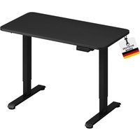 Höhenverstellbarer Schreibtisch lift 2P11, 110 x 60cm,Schwarz, 110cm x 60cm - Albatros von ALBATROS