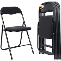 Klappstuhl Manitu Klappstühle Starker Metallrahmen Faltbarer Stuhl Besucher Konferenz Gast Stuhl - Albatros von ALBATROS