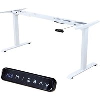 Schreibtisch-Gestell lift S5, elektrisch höhenverstellbar mit Memory-Funktion, Kollisionsschutz und Soft-Start/Stop,Weiss - Albatros von ALBATROS