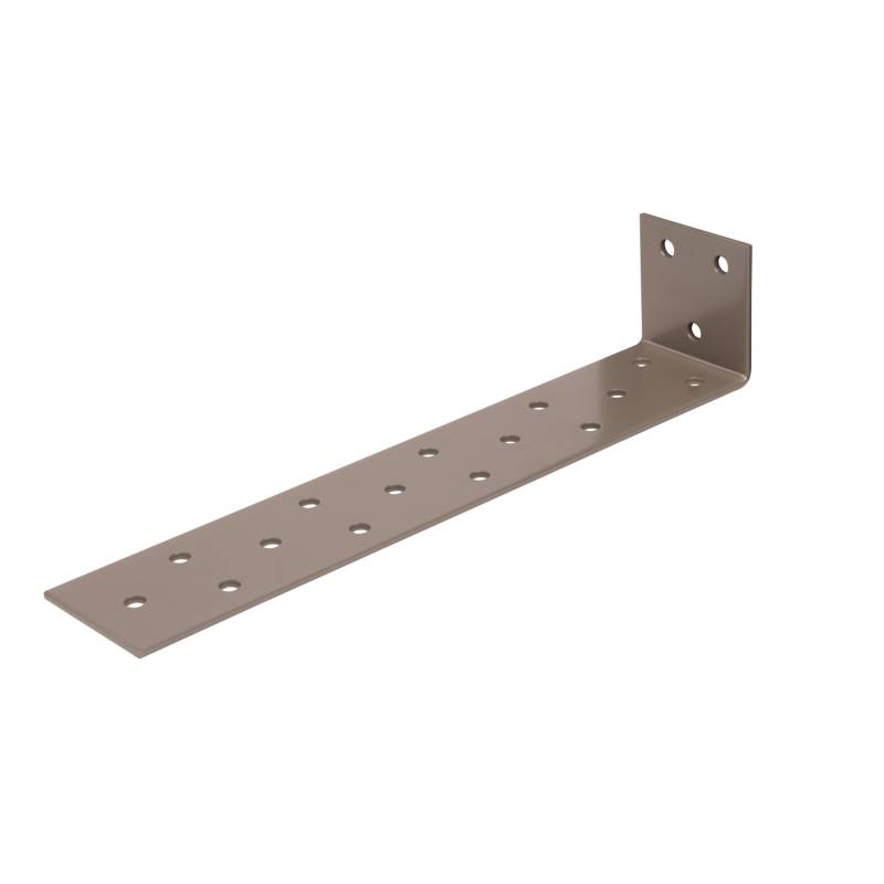 Alberts Duravis Flachstahl-Betonanker Perlbeige Duplexbesch. 205 x 40 x 40 mm von ALBERTS Duravis