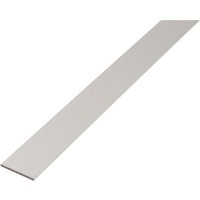 ALBERTS Flachstange, Alu silber elox., LxBxS 2000 x 40 x 3 mm von ALBERTS