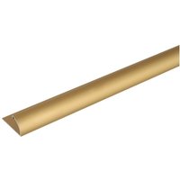 Alberts - Abschlussprofil, Alu gold elox., LxBxHxlichte h 2000x25x13x9mm von ALBERTS