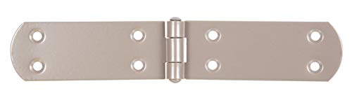 Alberts 300340 DURAVIS® Kistenband | mit vernietetem Stift | perlbeige duplexbeschichtet RAL 1035 | Größe 195 x 35 x 2 mm von Alberts