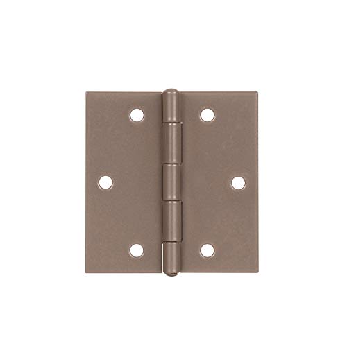 Alberts 300524 DURAVIS® Scharnier | quadratisch | perlbeige duplexbeschichtet RAL 1035 | Größe 60 x 60 x 1 mm von Alberts