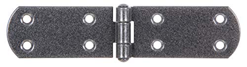 Alberts 301408 DURAVIS® Kistenband | mit vernietetem Stift | schwarzdiamant duplexbeschichtet | Größe 156 x 35 x 2 mm von Alberts