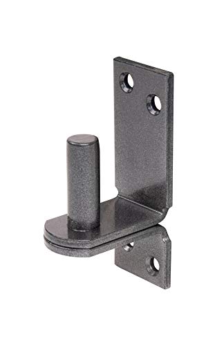 Alberts 301446 DURAVIS® Kloben auf Platte | DII-Haken | schwarzdiamant duplexbeschichtet | Dornmaß Ø16 mm | Platte 113 x 40 mm von Alberts