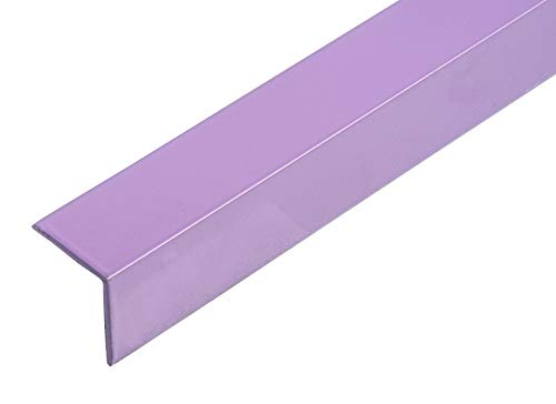 Alberts 431822 Winkelprofil | selbstklebend | Aluminium, blueberry cream kunststoffbeschichtet | 1150 x 19,8 x 17,8 x 1,8 mm von Alberts