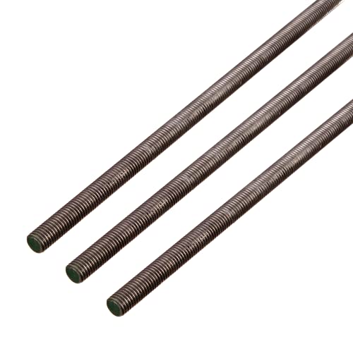 Alberts 498887 Gewindestange | Edelstahl | Länge 1000 mm | Gewinde M8 | 3er Set von Alberts