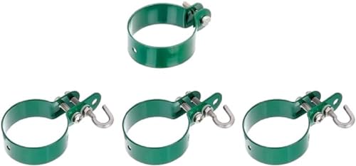 Alberts 600921 Zaunanschluss-Set einseitige Verbindung für Wellengittertor an Maschendrahtzaun | Set,1s | zinkphosphatiert grün | Torpfosten-Ø: 60 mm | Zaunhöhe: bis 1750 mm Alberts 600921 Zaunanschluss-Set einseitige Verbindung für Wellengittertor an Maschendrahtzaun | Set,1s | zinkphosphatiert grün | Torpfosten-Ø: 60 mm | Zaunhöhe: bis 1750 mm von Alberts