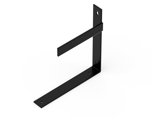 Alberts 806309 Regalträger Uma, rechts | Regalhalter wahlweise in verschiedenen Trendfarben | Regalwinkel in linker und rechter Variante | Größe 205 x 205 x 30 mm von Alberts