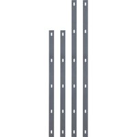 Alberts - Flacheisen Set Step² Bohrabstand 200 mm für 180 cm 4 Stk. anthrazit Metallzäune & Drahtzäune von ALBERTS