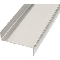 Alberts Glattblech Z-Form Aluminium natur 18 x 63 x 18 x 1000 mm gekantet von ALBERTS