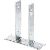 Alberts - U-Pfostenträger, feuerverzinkt, z.Aufschrauben, BxH 71x200 mm von ALBERTS