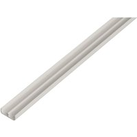 Alberts - Führungsschienenprofil unten, pvc weiß, Lxlichte BxH 2000 x 6,5 x 5 mm Alberts - Führungsschienenprofil unten, pvc weiß, Lxlichte BxH 2000 x 6,5 x 5 mm von ALBERTS