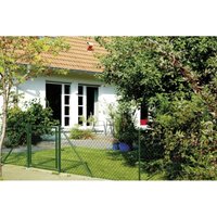 Alberts - Maschendrahtgeflecht 25 m 80 cm hoch grün Metallzäune & Drahtzäune von ALBERTS