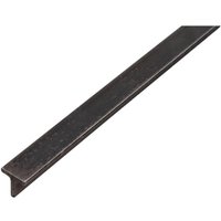 T-Profil, Stahl roh, warmgewalzt, LxBxHxS 2000 x 25 x 25 x 3,5 mm - Alberts von ALBERTS