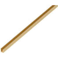 U-Profil, Messing, LxBxHxS 1000 x 6 x 6 x 1 mm - Alberts U-Profil, Messing, LxBxHxS 1000 x 6 x 6 x 1 mm - Alberts von ALBERTS
