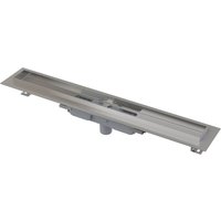 Alcadrain - APZ1106 Edelstahl Duschrinne low Abfluss Senkrecht 1050 von ALCADRAIN