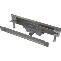 Alcadrain - Duschrinnen - Drainagesystem Spa 105 cm, für Wandmontage, Deckel zum Einlegen von Fliesen, Edelstahl APZ5-TWIN-1050 Alcadrain - Duschrinnen - Drainagesystem Spa 105 cm, für Wandmontage, Deckel zum Einlegen von Fliesen, Edelstahl APZ5-TWIN-1050 von ALCADRAIN